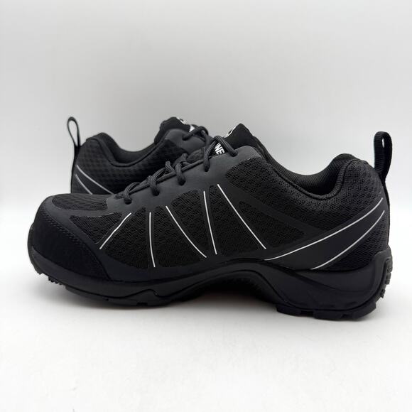 Wolverine Mens Amherst II CarbonMAX Work Shoe US 7.5 M Black Composite Toe NIB - Picture 8 of 13